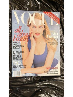 Vogue Magazine June 1997 Uma Thurman - Fashion Super Models